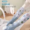 Guantes para Lavar Platos con Forro de Felpa para Limpieza del Hogar, Caucho Duradero, Extra Largos y Gruesos, Impermeables, Adecuados para Mujeres para Lavar Platos y Ropa