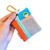 Súper útil monedero mini cordón para teléfono tarjetero multifuncional colgante llave audífono bolsa cuadrada pequeña portátil