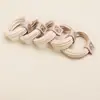 Al por mayor En stock Rayas Horizontales Moda Lindo Oso Gomas para el Cabello Alta Elasticidad Bandas para el Cabello Accesorios para el Cabello de Mujer