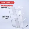 Suporte de Exibição de Óculos de Aço Inoxidável de Múltiplas Camadas para Lojas de Ótica, Porta-Óculos de Mesa, Suporte para Óculos de Sol, Adereços de Exibição