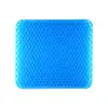 Cojín de Gel para Asiento para Estar Sentado Mucho Tiempo en la Oficina, Panal Transpirable y Refrescante, Cojín para Asiento de Coche, Cojín para Glúteos de Verano, Almohadilla Refrescante de Silicona