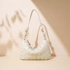 2026 Nueva Bolsa Portátil de Alta Gama para Teléfono Móvil, Bolsa Mini con Cordón, Bolsa Tejida a Mano, Bolso de Hombro para Mujer, Bolsa de Empanada