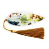 Marcadores de Página Criativos com Veias de Folha, Poemas Antigos, Citações Inspiradoras, Poemas Tang, Estilo Chinês Clássico Materiais Escolares