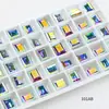 Pedras de Strass para Unhas Dongzhou 10*8mm Açúcar de Gelo Médio, Luxo Leve, Efeito Iluminador, Pontas de Unha Usáveis, Acessórios DIY, Pedras de Strass para Unhas