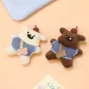 Mochila Versátil Linda Coreana Oso Taza de Café Broche Accesorios Hebilla Bolsa Colgante DIY Calcetines Lindos Zapatos Sombrero Pegatina de Tela