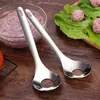 Cuchara prensa albóndigas de acero inoxidable, una herramienta práctica para uso doméstico, para hacer albóndigas, dumplings y bolas de pescado