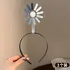 Tiara de Cabeça Hairpin Cérebro Carregando Pode Girar Criativa Engraçada Pegadinha Tiara de Cabeça Presente para Amigos e Melhores Amigos
