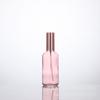 Rosa transparente essência de vidro essência garrafa cabeça de borracha conta-gotas spray frasco 5ml-100ml cosméticos sub-engarrafamento