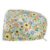 Gorro de Enfermera de Algodón Puro con Dibujos Animados Transpirable Ajustable Gorro Quirúrgico de Doctor Gorro para Clínica Dental Gorro de Trabajo para Hombres y Mujeres