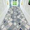 Alfombra para Pasillo Cortable en 3D Pasillo Pasillo Pasillo Escaleras Alfombrilla de Piso Entrada de Puerta Alfombra Larga para el Hogar Hotel Alfombrilla Antideslizante