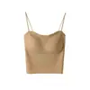 Camisola de cuello redondo con textura y un hermoso diseño en la espalda, con copas fijas, tejido transpirable, tacto agradable para la piel, construcción sin costuras y un estilo versátil. Esta camiseta sin mangas para mujer está diseñada para ser estilizada y favorecedora.