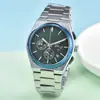 2025 Reloj de Cuarzo Popular para Hombre Tianjia Banda de Acero de 6 Pines Calendario Fabricante Venta al por Mayor Dropshipping