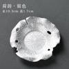 Posavasos de Aleación de Aluminio Estilo Japonés Soporte para Té Creativo de Metal para el Hogar Soporte Aislante para Taza Soporte para Olla Soporte para Té Piezas para Ceremonia de Té Kung Fu