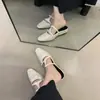 Mules Mary Jane Cerrados de Punta Gruesa Estilo Francés para Mujer, Uso Exterior de Verano, Combinan con Faldas, Sandalias Estilo Nuevo Primavera 2026
