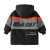Ropa de abrigo acolchada de algodón para niños, Parkas de otoño e invierno, Nuevo estilo K 2025, Ropa de abrigo de algodón gruesa de terciopelo para niños medianos y grandes, Moderna