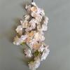 Flores Artificiales, Ramas Artificiales de Flor de Cerezo con 3 o 4 Ramas, Ramas de Flor de Cerezo para Decoración de Bodas, Flores Falsas para Decoración de Techos Interiores, Ramas Falsas de Flor de Melocotón