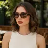 Nuevas gafas de sol punk versátiles de estilo europeo y americano con montura grande ovalada para vacaciones al aire libre, deportes y conducción, gafas de moda transfronterizas