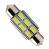 LED 5630 6SMD 31-41MM Decodificador Doble Bobina Luz Media Curva Piezas de Aluminio con Decodificador Luz de Techo Luz de Lectura