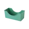 Conjunto de Pratos para Ossos de Casa Prato Pequeno de Mesa para Frutas Lanches com Base Prato Pequeno de Plástico Prato de Lixo Prato