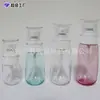 Botellas dosificadoras de PETG de stock de fábrica 30ml 60ml 80ml 100ml botellas de gel botellas UPG botellas con resorte externo de spray
