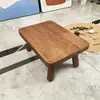 Bancos Pequeños de Madera Maciza, Sillas de Comedor Apilables, Sillas de Mesa de Comedor, Bancos Pequeños, Mesa de Comedor, Asientos para Sala de Estar del Hogar, Bancos, Taburetes, Taburetes Bajos