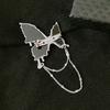 Broche Novo Estilo Borboleta Preta Acessórios de Suéter Corsage Design Feminino Senso de Design Nicho Delicado Alto Senso Estilo Frio Broche