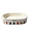 Placa arranhadora para gatos e cama para gatos com estampa de vaca branca, durável e sem soltar pelos, design tudo-em-um, papelão ondulado resistente a arranhões, brinquedo arranhador para gatos, suprimentos para animais de estimação