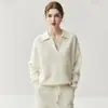 Novo Suéter Tendência de Cashmere Minimalista Outono e Inverno Suéter Pulôver Feminino com um Estilo Macio e Fashionável Que é Amigo da Pele
