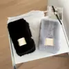 Cachecol de Pelúcia de Alta Qualidade para Mulheres no Outono e Inverno Engrossado e Quente Estilo Coreano Peludo Cruzado À Prova de Frio com Gola de Pelo