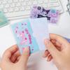Sanrio Kulomi Meroti Gui Dog Parchia Dog Tarjeta de identificación transparente linda Tarjeta bancaria Tarjeta de autobús Set
