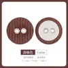 Botones Coloridos Cubiertos de Tela para Camisas, Suéteres, Tejidos, Ropa Exterior, Camisetas, Camisas de Manga Corta y Decoraciones de Cuello con Botones Pequeños de Doble Ojal