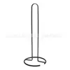 Suporte de Papel Toalha de Ferro Forjado Vertical Estilo Nórdico Ins Suporte Preto para Papel Toalha Porta Rolos para Mesa de Cozinha Prateleira de Armazenamento de Mesa