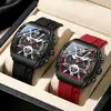 Amazon popular diseño de placa grande reloj popular para hombre aolona/ONOLA reloj de cuarzo multifuncional resistente al agua para hombre