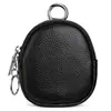 Fábrica Produz e Atacado Novas Bolsas Compactas de Pó, Bolsas de Batom, Porta-Moedas, Bolsas de Chave, Porta-Cartões de Couro Genuíno, Bolsas de Armazenamento Clutch, Couro Genuíno