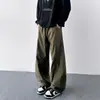 Moda Transfronteriza Tallas Grandes Estilo Americano Moderno Retro Jeans Scimitar para Hombre, Nuevos Pantalones Largos Rectos de Ajuste Holgado para Primavera