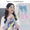 Yang Zi Style Summer Sun Protection Gradient Ice Silk Ice Sleeve Manga feminina solta plus size Manga proteção UV para dirigir Manga de mão