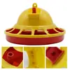 Comedero para pollos, Bebedero automático para pollitos, Bebedero para criar pollos, patos y gansos, Taza de agua, Bebedero para pollitos, Cubo de alimento para pollos