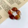 Artículos Más Vendidos Transfronterizos de Amazon: Cristal Blanco, Cristal Rosa, Piedra Tigre 12*16 Cabujón Accesorios para Incrustación DIY