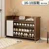 Zapatero, no requiere instalación, plegable, adecuado para uso doméstico, entrada, dormitorio o apartamento de alquiler, fácil de guardar y ahorra espacio