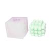 Atacado Em Estoque Transfronteiriço Forma de Silicone para Bolo Cubo Mágico 4x6 Forma de Silicone para Mousse Cubo Mágico 3D