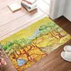 Alfombrilla de Suelo para Pintura al Óleo en el Hogar de Barro Diatomeas Alfombrilla de Puerta Alfombrilla Absorbente para Pies de Baño Alfombra Absorbente para Inodoro Alfombrilla de Puerta