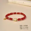 Pulsera de Jade Azul Natural para Mujer, Calabaza de Jade Hielo, Cuentas de Ábaco, Pulsera de Alta Gama al por Mayor Punto Turístico Creación Cultural