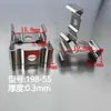 Clipes de fixação de luzes, suportes de aço inoxidável, clipes para fitas de LED, abraçadeiras para tubos de luz e outros fixadores. Descontos disponíveis.