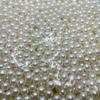 Perlas de imitación cuentas sueltas abs no porosas cuentas redondas resaltadas accesorios de pegamento crema accesorios para tocado DIY arte de uñas accesorios hechos a mano