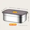 Caja Sellada Personalizable de Acero Inoxidable 316 Spot Grado Alimenticio Caja Crujiente de Acero Inoxidable 304 Exclusivo Transfronterizo de Amazon