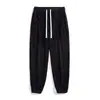 Pantalones de pana para hombres de mediana edad, estilo primavera y otoño, cintura elástica, pantalones casuales rectos holgados, pantalones de pana para hombre de otoño e invierno