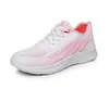 Zapatos Deportivos de Malla para Correr para Mujer de Punto Volador Multicolor de Comercio Exterior con Agujeros Grandes Transpirables No Cansan Después de Estar de Pie Mucho Tiempo Zapatos de Trabajo para Mujer Suela Plana Zapatos Deportivos