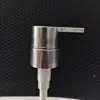 Bomba de Plástico Dorada y Plateada para Loción, Cabezal de Bomba de Plástico de 28 Hilos, Bomba para Loción de Cuidado de la Piel, Cabezal de Bomba de Presión Cosmética, Venta al por Mayor