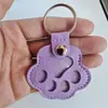 Chaveiro de Couro em Estoque para Armazenamento de Pelos de Gato e Animal de Estimação, Pingente Exquisito de Bolsa para Armazenamento de Pelos para Filhotes e Cães