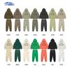 Ropa Infantil de Xinjiang Marca de Moda Niebla Silicona Gruesa 340g Conjunto de Sudadera con Capucha y Pantalón de Chándal de Felpa para Niños y Niñas